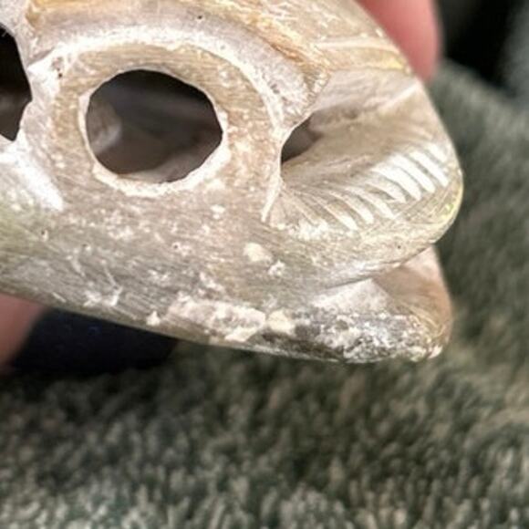 Egyptian Scarab in Soapstone Vintage - Picture 8 of 8